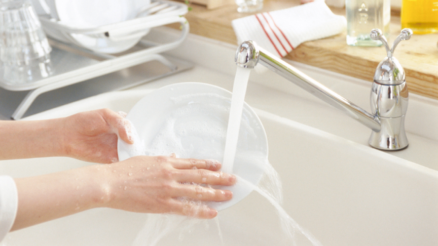 食洗器を使えば手荒れの心配をする必要がなくなる