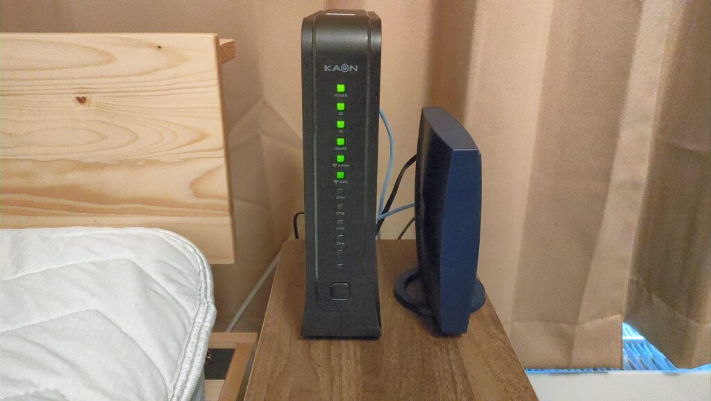 モデムとルーター