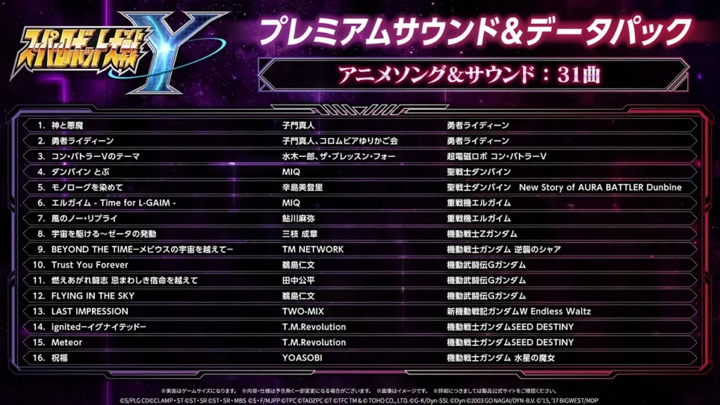 プレミアムサウンド＆データパック1