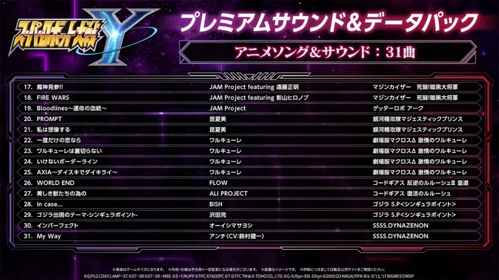 プレミアムサウンド＆データパック2
