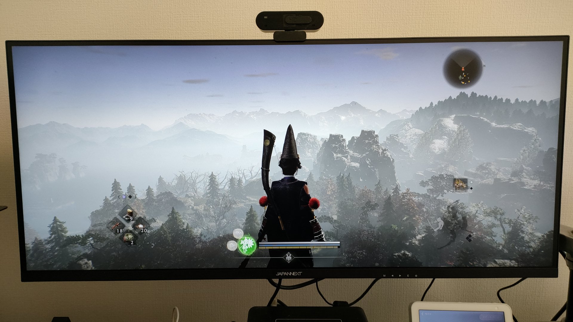 仕事とゲーム両方に対応 ウルトラワイドモニター JN-IPS34G165UQ-HS